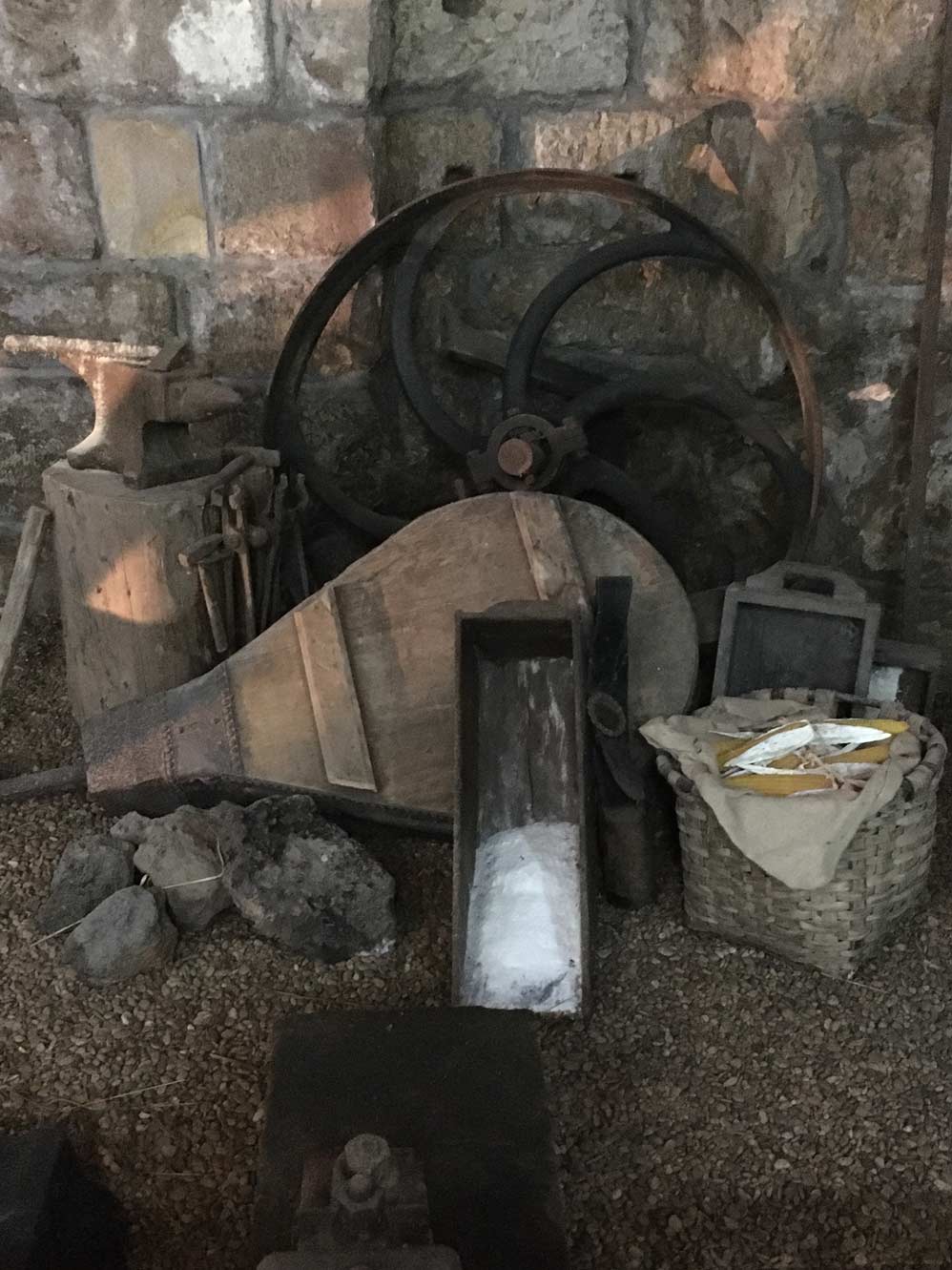 Atención al público en el molino de Fanderia (Errenteria)