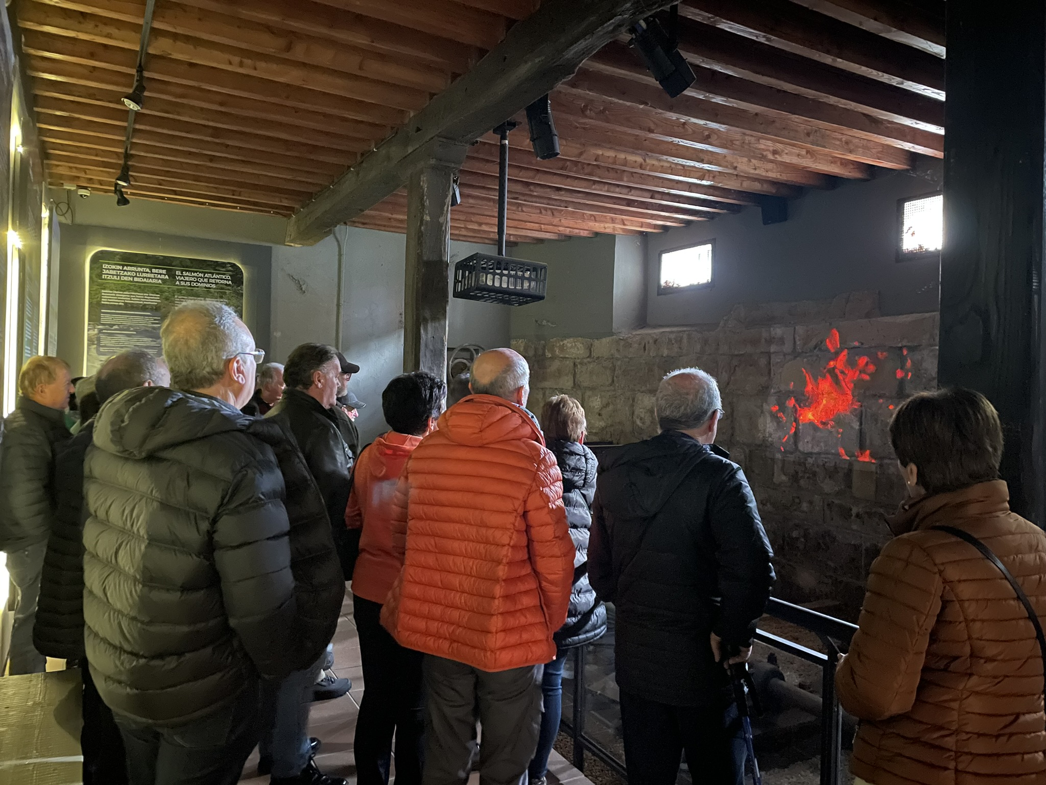 Atención al público en el molino de Fanderia (Errenteria)